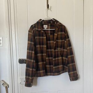 BDG Multicolor Plaid Utility Jacket